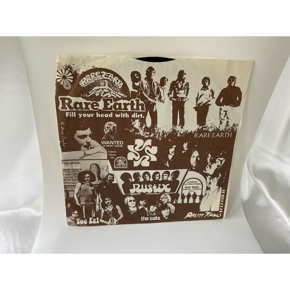 Rare Earth In Concert 2LP 1971 R 534D Backpack Cover Tested W/Inners - Picture 4 of 6